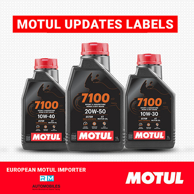 Motul Updates New Labels Design app branding design graphic design illustration logo typography ui ux vector