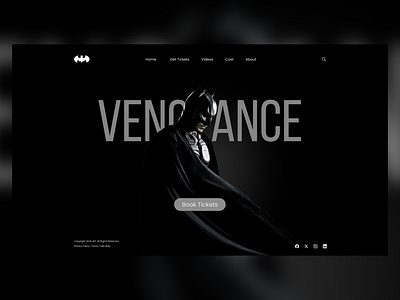 Ticket Booking UI batman ui movie booking ui online booking ticket booking ui ui design user interface web ui