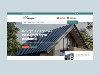 Roofpol design graphic design ui user experience user interface ux web design