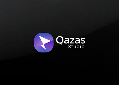 Logo for Qazas studio branding design graphic design logo logo design qazas studio vector