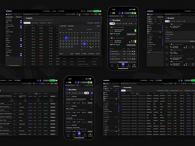 Mollybet: Analytics analytics app betting bookmaker calendar dark design desktop gambling mobile modern mollybet neon product design sports table ui user interface ux web design