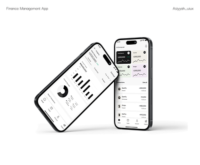 Finance Management App app fintech mobile mobile design mobileapp ui ui designer uidesign uiux