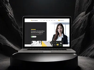 Sustainable Incorporation Web Design Template graphic design incorporation singapore sustainability ui ux web design website