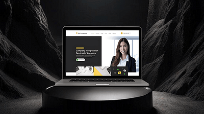 Sustainable Incorporation Web Design Template graphic design incorporation singapore sustainability ui ux web design website