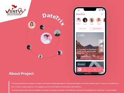 DateTrix - Dating App 2024 appdesign appdevelopment branding dating datingapp design designinspiration figma figmadesign minimalistdesign mobileapp mobileappdesign mobileexperience productdesign ui uidesign userexperience uxdesign