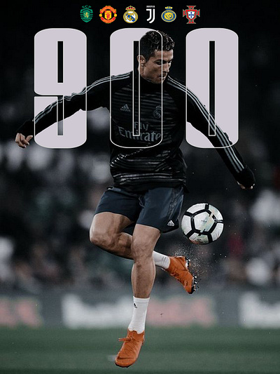 Sports Poster 4 900 cr7 design football graphic design poster ronaldo sports