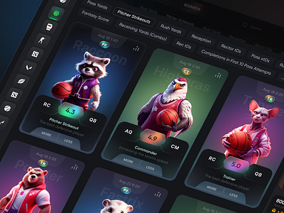 Fantasy Football - Web3 Betting Dashboard betting app blockchain game casino game casino ui crypto app crypto dashboard dashboard ui gambling game game ui online casino telegram app telegram game telegram mini app ui kit