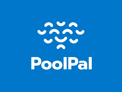 Pool Pal Identity beverage branding brandmark character design cute hydration identity illustration liquid logo logo design logos mascot pool pools smiley face swim water