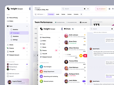 Dashboard Ui - Team workspace ui kit ai assistent ui blockchain app calendar ui canban chat ui crm ui crypto dashboard dashboard ui saas platform ui team work app team workspace ui kit