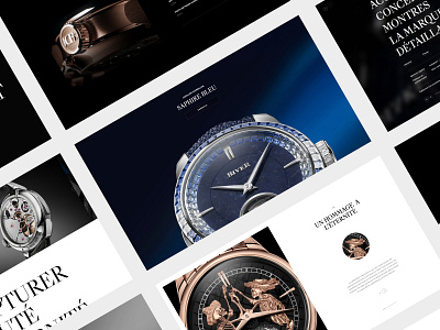 BIVER 2024 animation design dev graphic design horlogerie interface luxe luxury minimal motion motion graphics ui ux watch webdesign website