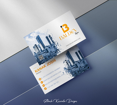 Modern and Elegant Business Card Design branding business card construction corporate identity design designer elegant business card graphic design illustration logo modern business card professional stationery typography vector visitng card