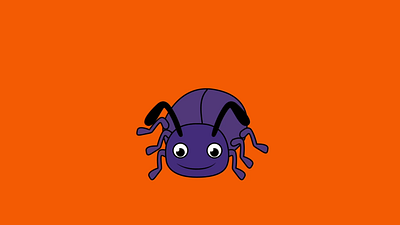 The beetle and the toad 2d animation animation design illustration kids motion graphics