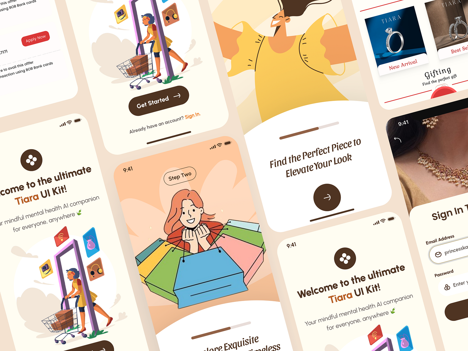 Onboarding Screen - Mobile Screen UI by Akshay Pundir on Dribbble