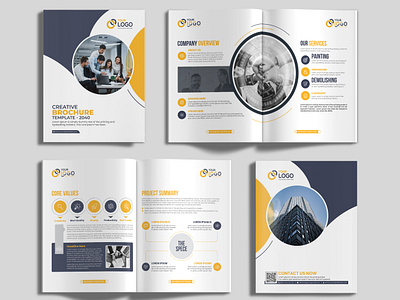 Creative Brochure Design booklet brand book brochure brochure design clean company branding company brochure company profile creative brochure creative design design indesign brochure marketing minimal brochure modern brochure portfolio print template real estate visual identity work book