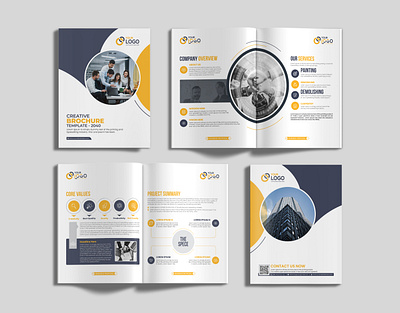 Creative Brochure Design booklet brand book brochure brochure design clean company branding company brochure company profile creative brochure creative design design indesign brochure marketing minimal brochure modern brochure portfolio print template real estate visual identity work book