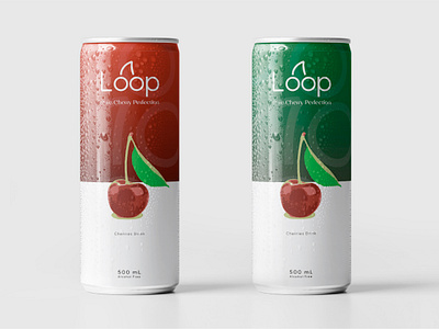 Loop | Logo & Brand Identity brand design brand identity branding business card can label design drink branding logo design logo mark minimalist logo product packaging visual identity