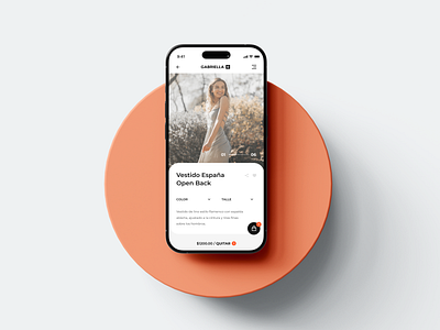 Gabriella C Fashion Ecommerce Design design ecommerce fashion motion ui ux