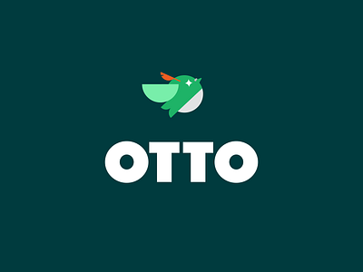 Otto - The playful way to save branding design graphic design icon illustration logo mascot