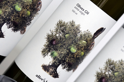 Alice's Hut | food packaging | olives oil branding design food label design logo olives oil package design packaging