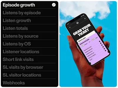 Pinecast - Brand Identity brand identity branding elements laptop podcast saas sound stickers tech ticket typography ui