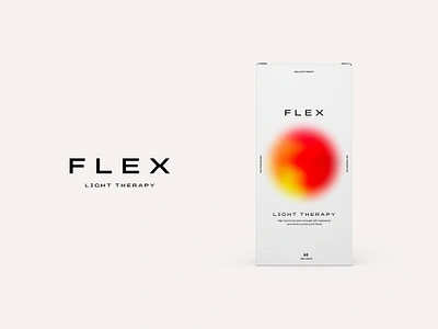 Flex Light Therapy Design Direction 01 branding company design graphic design identity label logo packaging startup