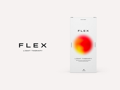 Flex Light Therapy Design Direction 01 branding company design graphic design identity label logo packaging startup