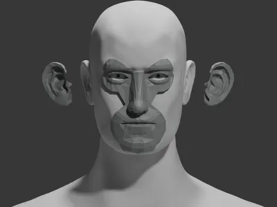 Blocking, Sculpting, Retopology ! 3d character rhetopology
