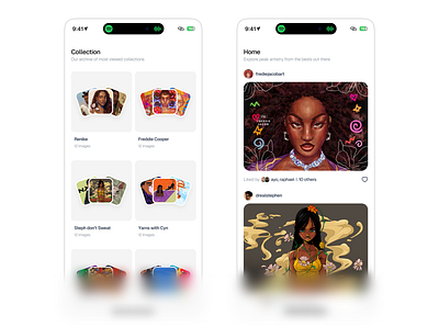 arts n' artists app art artists design minimalistic ui uidesign ux