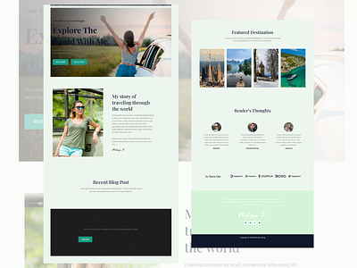 Travel Website fully optimized fully responsive web design wordpress website