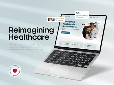 Medical startup | Webflow | UI/UX Design | Product Design graphic design logo medical product design saas startup webflow