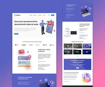 Digital Agency website Design app design figma landing page landing page design ui ui design web design website