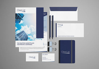 ClearList Branding graphic design