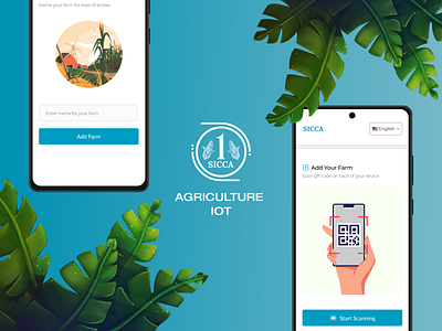 Sicca - IOT Farming Solution agiot agriculture agtech farming iot ui