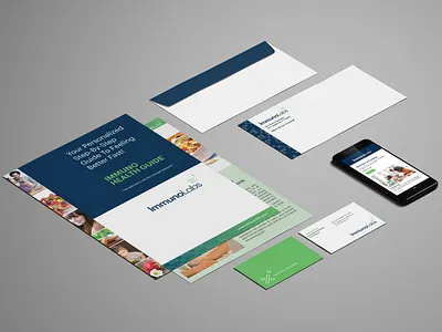 Immuno Labs Branding branding design graphic design print vector