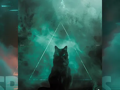 πΊ ai branding cat daliy design illustration poster print