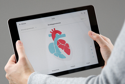 MEX – Interactive application for medical explanations animation design illustration interactive application ipad application medical design ui