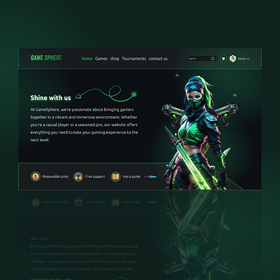 game webiste uiux game ui uidesign ux uxdesign website