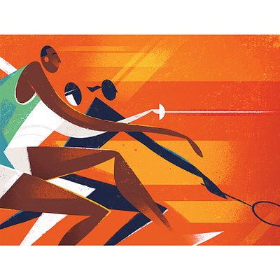 Olympics, Sports design graphic graphic art illustration olympics poster poster design sports vintage