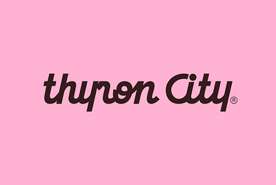 Thyron City - Visual Identity brand identity branding logo logo design logotype minimal logo simple logo