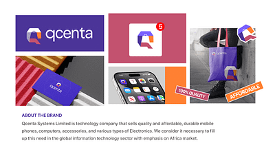 QCENTA SYSTEMS LIMITED BRANDING PROJECT branding graphic design illustrator logo visual identity