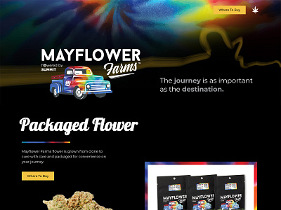 Mayflower Farms Web Design design logo ux web design