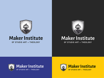 The Maker Institute Logo branding christian design graphic design illustration institute logo richmond vector virginia