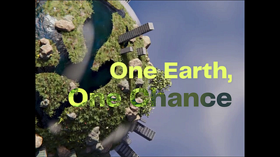 Environment friendly ecofriendly graphic design motion graphics