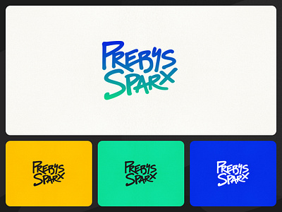 Prebys Sparx - Logo art asymmetrical brand branding challenge colorful energy gradient grafiti grafiti logo logotype urban vibrant youth