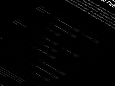 New Dental Website - Ath67 (2) analytics chart data dental dentist endodontic landingpage step by step timeline ui