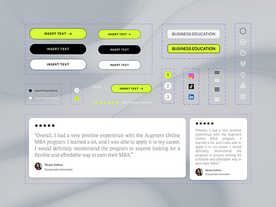 Augment · UI Components · UI & Product Design augment design design system education ui components ui kit