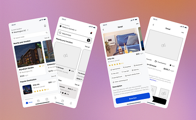 hotel booking app