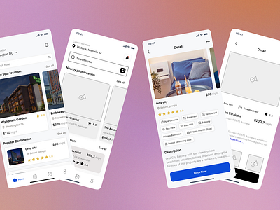 hotel booking app