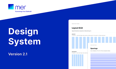 Mer Design System branding ui