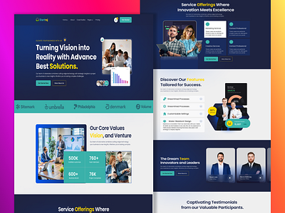 Modern Startup Web Template businesswebsite designforstartups digitaldesign dribbbleshot dribbbleshowcase entrepreneurdesign minimalistdesign moderndesign modernwebdesign startupbranding startuptemplate techdesign uiuxdesign uxdesign webdesign websitetemplate